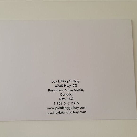 Art Print Jo Laking Shells Bottles Glossy Print on Greeting Card #0195 - Picture 3 of 6